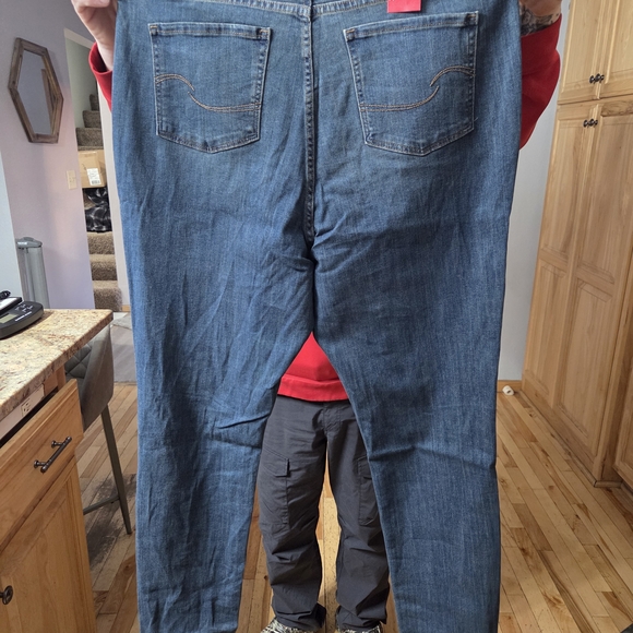 Signature by Levi Strauss Women's Skinny Jeans - Blue - Picture 3 of 3